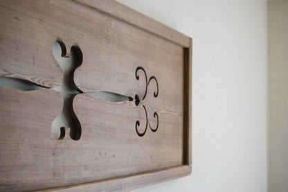 Japanese ranma transom panel