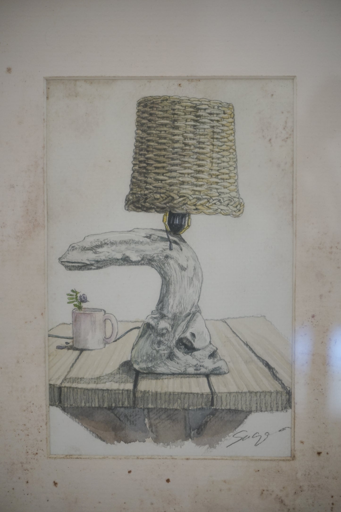 Landscape with a Lamp