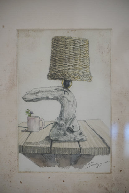 Landscape with a Lamp