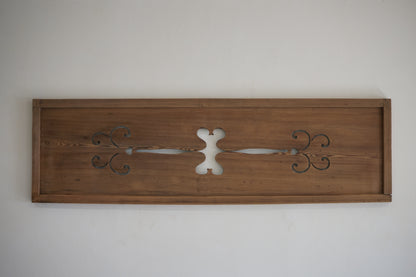Japanese ranma transom panel