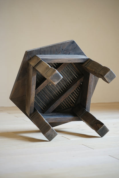 Hexagonal side table