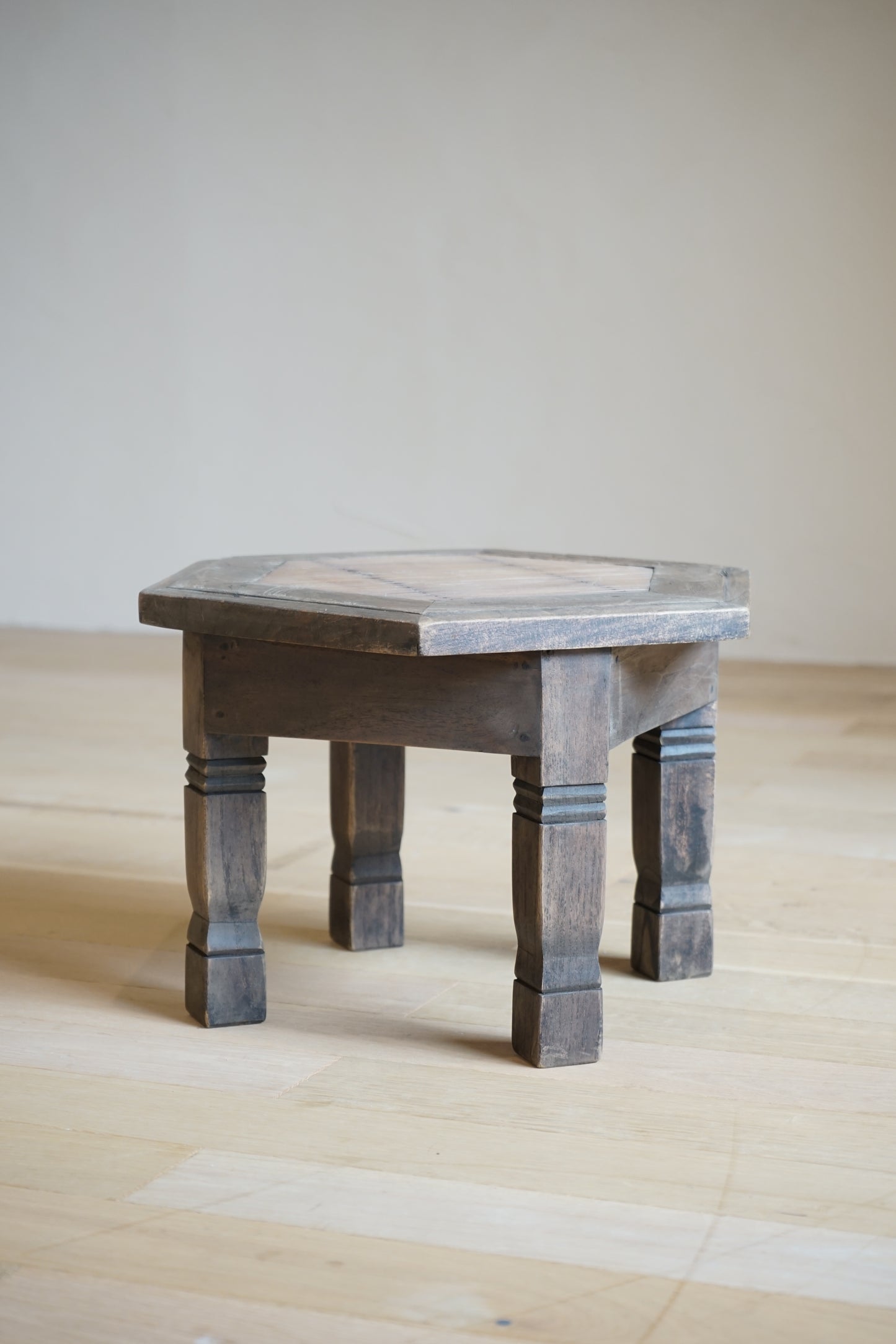 Hexagonal side table