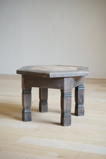 Hexagonal side table