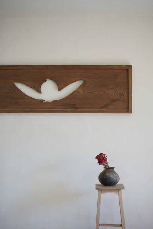 Japanese ranma transom panel