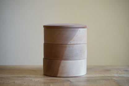 3-tier wooden case