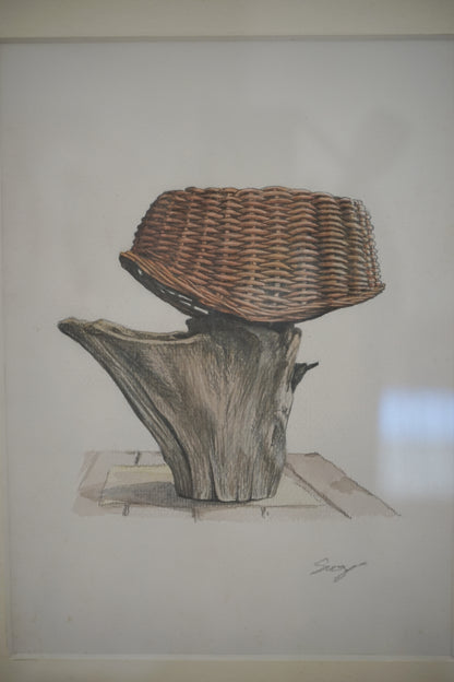 Landscape with a Lamp