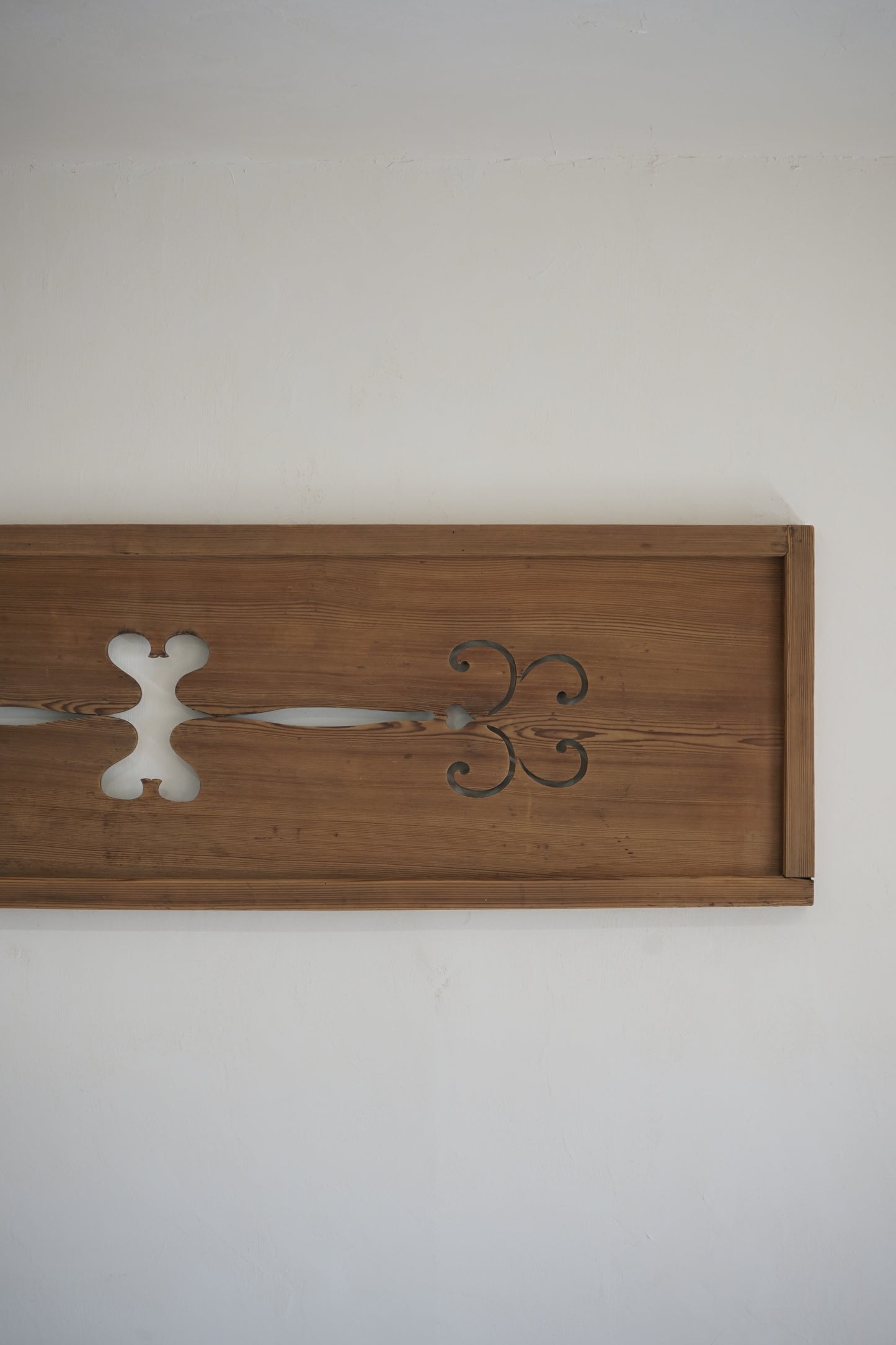 Japanese ranma transom panel