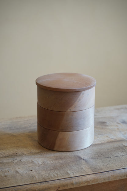 3-tier wooden case