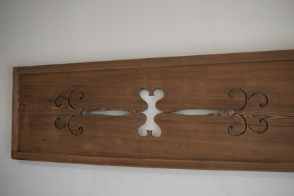 Japanese ranma transom panel