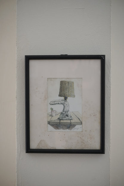 Landscape with a Lamp