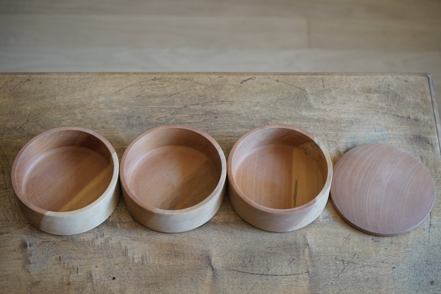 3-tier wooden case